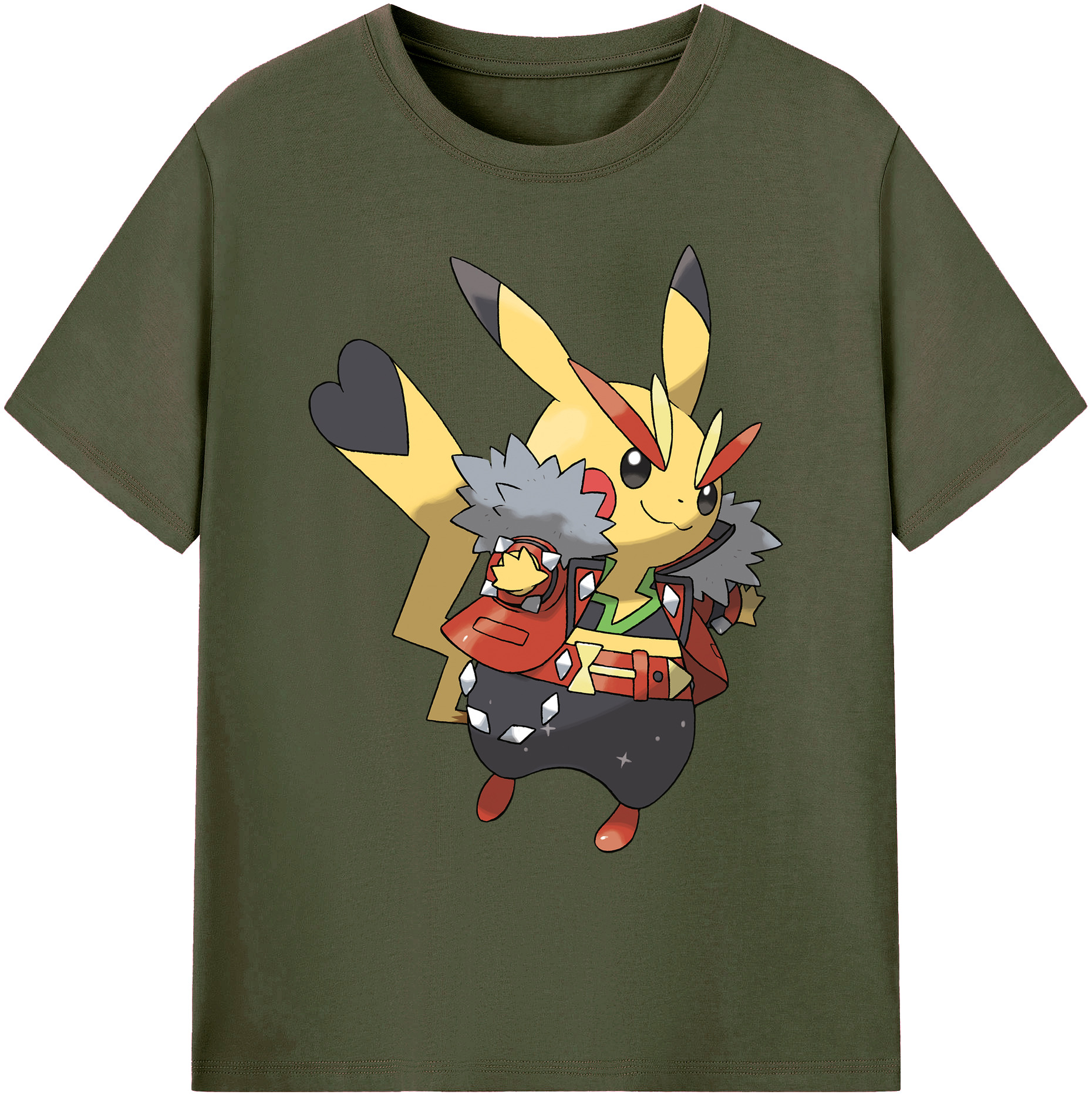 （画像用） ポケットモンスター Pokémon 綿100％ メンズ半袖Tシャツ｜肌触りやわらか＆通気性